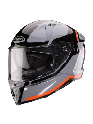Kask integralny Caberg Avalon X Pure szaro-pomarańczowy