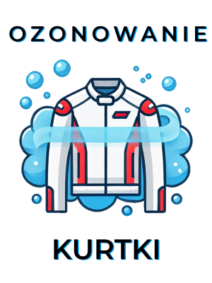 Ozonowanie kurtki motocyklowej