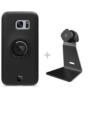 Zestaw na biurko: etui na telefon Samsung Galaxy S7 + uchwyt Quad Lock