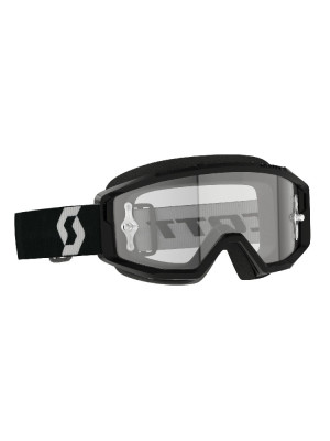 Gogle motocyklowe Scott Primal Clear czarno-białe