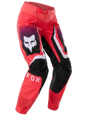 Spodnie cross damskie Fox 180 Frame czarno-różowe
