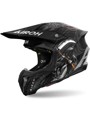 Kask enduro Airoh Twist 3 Arcade czarno-szary