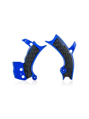 Osłony ramy Acerbis X-Grip amaha (wybrane modele) czarno-niebieskie
