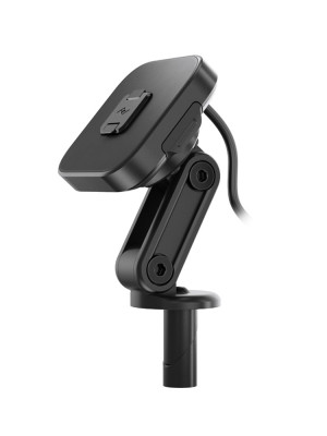 Uchwyt motocyklowy na główkę ramy Peak Design Mobile z ładowaniem czarny