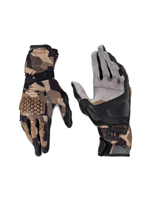 Rękawice motocyklowe Leatt ADV X-Flow 7.5 brązowo-czarne