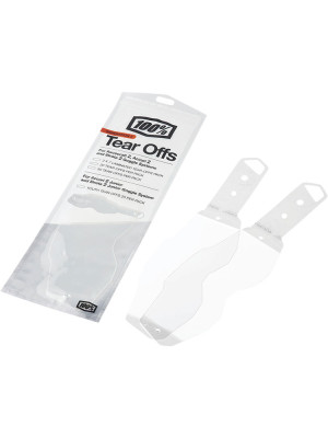 Zrywki tear-off laminowane do gogli 100% Racecraft 2/ Accuri 2/ Strata 2 (2 x 7 sztuk)