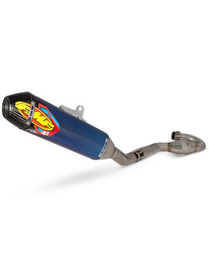 Pełny układ wydechowy FMF Factory 4.1 RCT anodowany niebieski do Husqvarna FE 501 (20-21)