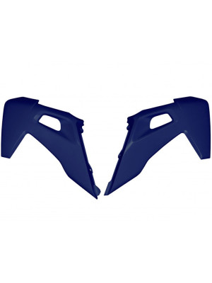 Osłony chłodnicy UFO do Husqvarna TC 125/250 (19-22), TE 150 (20-), TE-TX 250/300 (20-), FC 250/350/450 (19-22), FE 250/350/450/501 (20-) niebieskie