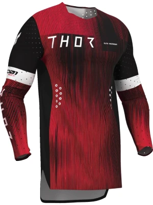 Bluza enduro Thor Sportmode Vanish czarno-czerwona