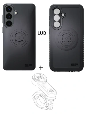 Zestaw na motocykl: etui na telefon Samsung Galaxy S26+ + mocowanie SP Connect