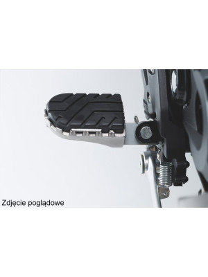 Podnóżki SW-MOTECH Honda XL 600V Transalp (87-96)/ XRV 650 (87-90)/ 750 (89-03) Africa Twin/ CRF 1000L Africa Twin (15-17) srebrne