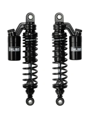 Zestaw amortyzatorów motocyklowych tylnych Ohlins STX36P Twin Blackline Harley Davidson XL/ XLH 883, XL 1200 (wybrane modele)
