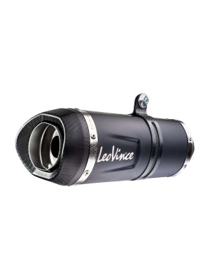 Pełny układ wydechowy LeoVince LV One Evo Yamaha MT-07/ XSR 700/ YZF-R7 (21-24) czarny [stal nierdzewna]
