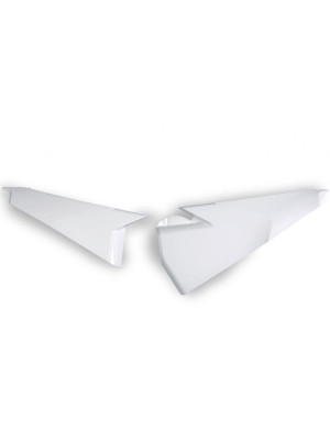 Osłony boczne tylnie UFO do Husqvarna TC 125/250 (19-22), TE 150 (20-), TE-TX 250/300 (20-), FC 250/350/450 (19-22), FE 250/350/450/501 (20-) białe 2