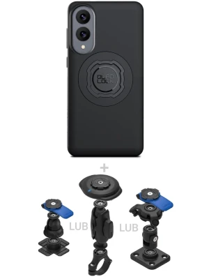 Zestaw 360 Quad Lock: etui MAG na telefon Samsung Galaxy S25 Edge (magnetyczne) + wybrane komponenty