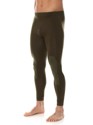 Legginsy termoaktywne Brubeck Ranger Protect khaki