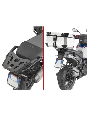 Stelaż pod kufer centralny Monokey GIVI BMW R 1300 GS Adventure (25-) czarny [mocowany na oryginalnym bagażniku]
