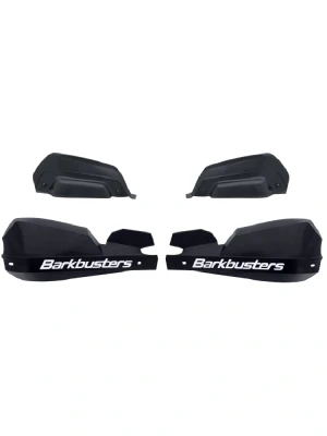 Osłoni dłoni Barkbusters VPS z regulowanymi deflektorami + zestaw montażowy BMW F 900 GS Adventure/Ride Pro (24-), czarno-białe