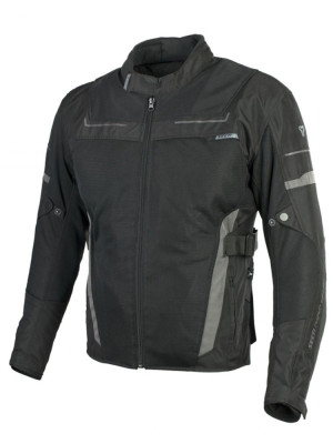 Kurtka motocyklowa tekstylna Seca Orkan II czarna