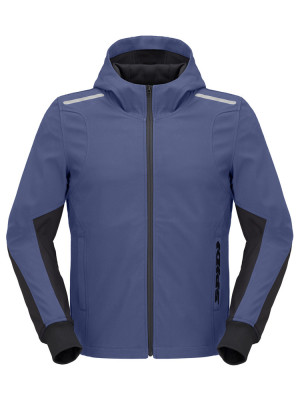Bluza motocyklowa Spidi Hoodie Armor Light niebiesko-czarna