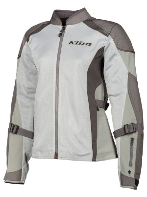 Kurtka motocyklowa damska tekstylna Klim Avalon szara