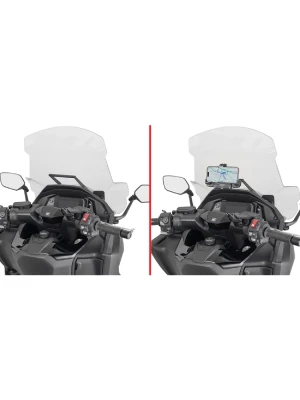 Poprzeczka GIVI do montażu uchwytu na smartfon/GPS Honda Forza 750 X (25-)