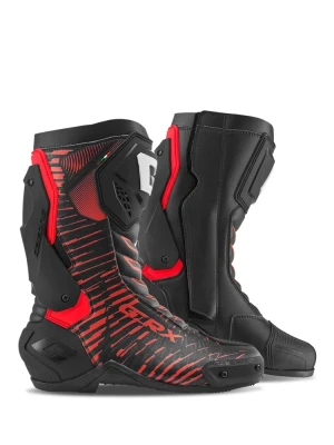 Buty motocyklowe Gaerne G-RX czarno-czerwone