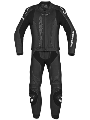 Kombinezon motocyklowy dwuczęściowy Spidi Laser Touring czarno-biały