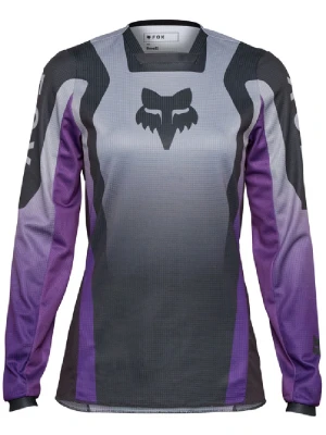 Bluza enduro damska Fox 180 Lean szaro-fioletowa