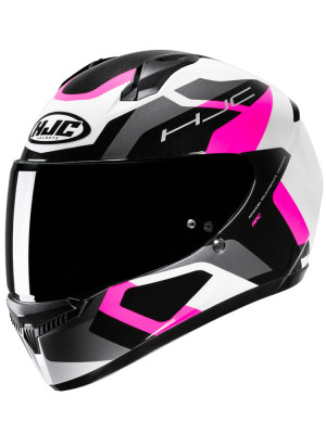 Kask integralny HJC C10 Tins biało-czarno-różowy
