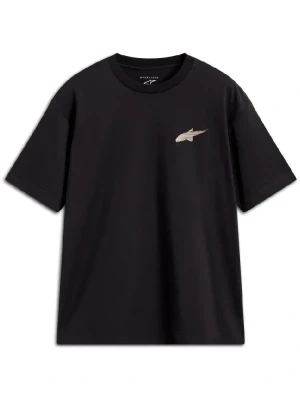 Koszulka z krótkim rękawem Alpinestars Checkback Oversized CSF czarna