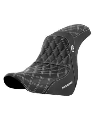 Kanapa motocyklowa dla kierowcy i pasażera Saddlemen SDC Performance Pro Series Gripper Harley Davidson FLSB/ FXLR/ S/ ST (wybrane modele) (18-) czar