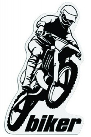 Naklejka Proobikes Biker Cross