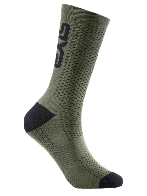 Skarpety motocyklowe SIXS Short Logo V2 Crew zielone