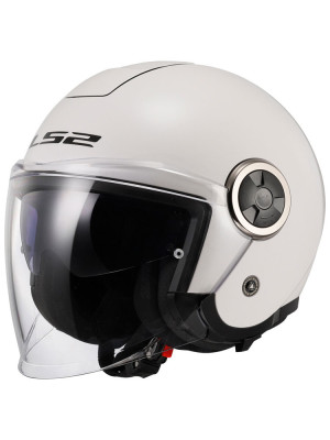 Kask otwarty LS2 OF620 Classy Solid biały
