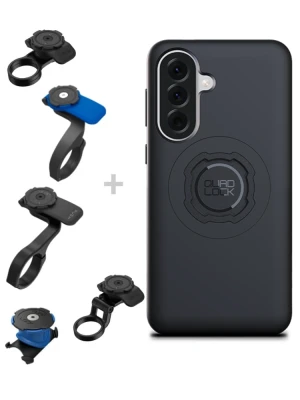 Zestaw rowerowy: etui MAG na telefon Samsung Galaxy A57 (magnetyczne) + mocowanie Quad Lock