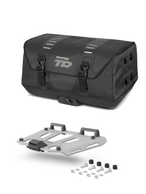 Torba na tył SHAD TR50 Terra czarna + aluminiowa płyta montażowa [pojemność: 40 l]