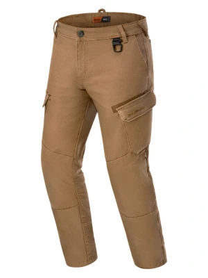 Jeansy motocyklowe Shima Recon brązowe