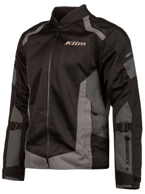 Kurtka motocyklowa tekstylna Klim Induction czarno-szara