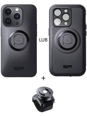Zestaw: etui na telefon iPhone 14 Pro + uchwyt na rzep SPC+ SP Connect