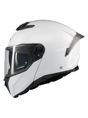 Kask szczękowy MT Atom 2 SV Pure A0 biały, połysk