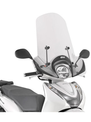 Szyba do skutera GIVI Honda SH Mode 125 (21-) przezroczysta [montaż wymaga mocowania A1193A]