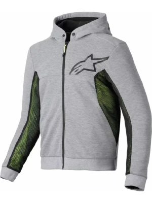 Bluza motocyklowa Alpinestars Chrome Air czarno-szara-fluo