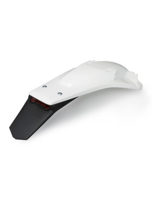 Tylny błotnik enduro z lampką LED UFO do Husqvarna TE/TX 125/300, TE/FE 250, FE 350/450/501 (17-19) biały
