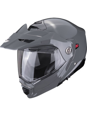 Kask adventure Scorpion ADX-2 Solid szary połysk