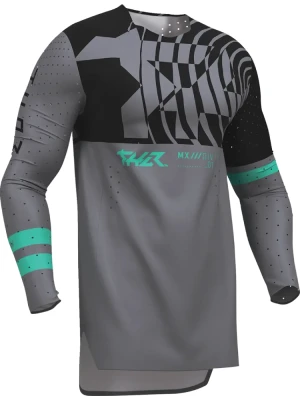 Bluza enduro Thor Sportmode Mind Control czarno-szara