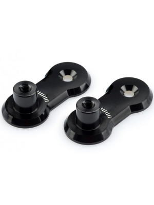 Zestaw do regulacji położenia podnóżków PUIG Aprilia/ BMW/ Ducati/ Honda/ Kawasaki/ KTM/ Suzuki/ Triumph/ Yamaha czarny [40 mm]