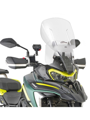 Szyba motocyklowa GIVI Airflow regulowana do Benelli TRK 702 / X (23-) przezroczysta