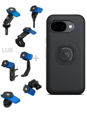 Zestaw na motocykl: etui MAG na telefon Google Pixel 10A (magnetyczne) + mocowanie Quad Lock