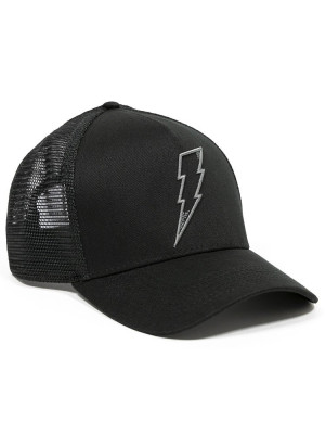 Czapka z daszkiem John Doe Trucker Hat Flash czarna